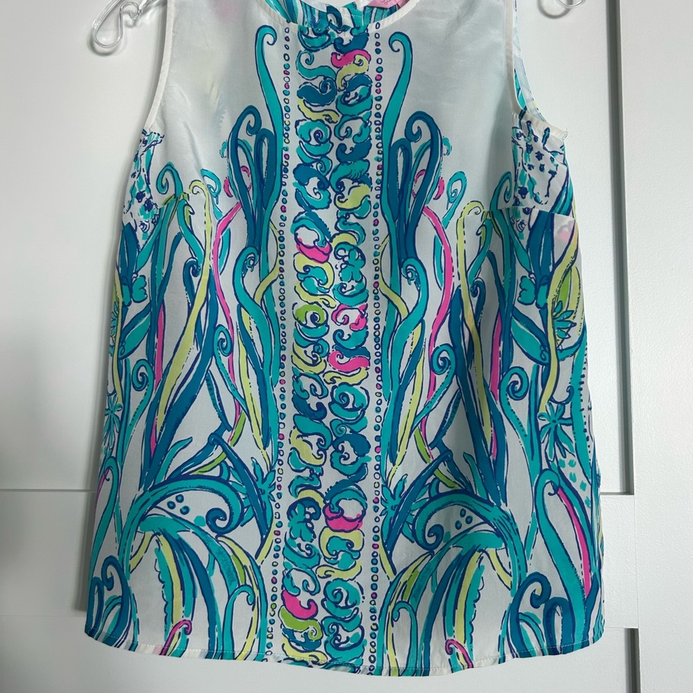 Lilly Pulitzer Colorful Sleeveless Top